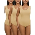 thumbnail image 1 of YouLoveIt Bodysuit for Women Tummy Control Shapewear Thong Body Shaper Tank Top Women Shapewear Bodysuit Seamless Backless Compression Tummy Control Slimming Body Suits Shaper, 1 of 8