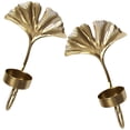 thumbnail image 4 of 2Pcs Wall Sconce Candle Holder Leaf Design Wall Mounted Decorative Candle Holder, 4 of 9