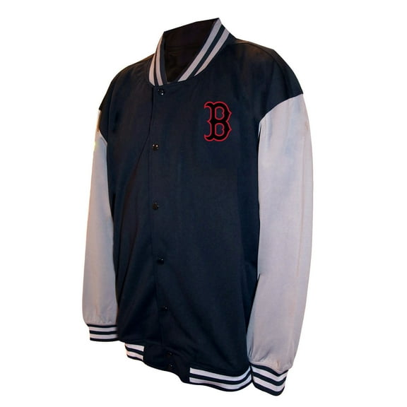 Men's-Profile Black Boston Red Sox Full-Snap Varsity Jacket