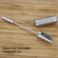 thumbnail image 3 of Bearachild Infusor de té Stick Steeper Difusor resistente al calor Tubos de extracción Colador de hojas sueltas Filtro Utensilios de cocina Casa Teteras, 3 of 6