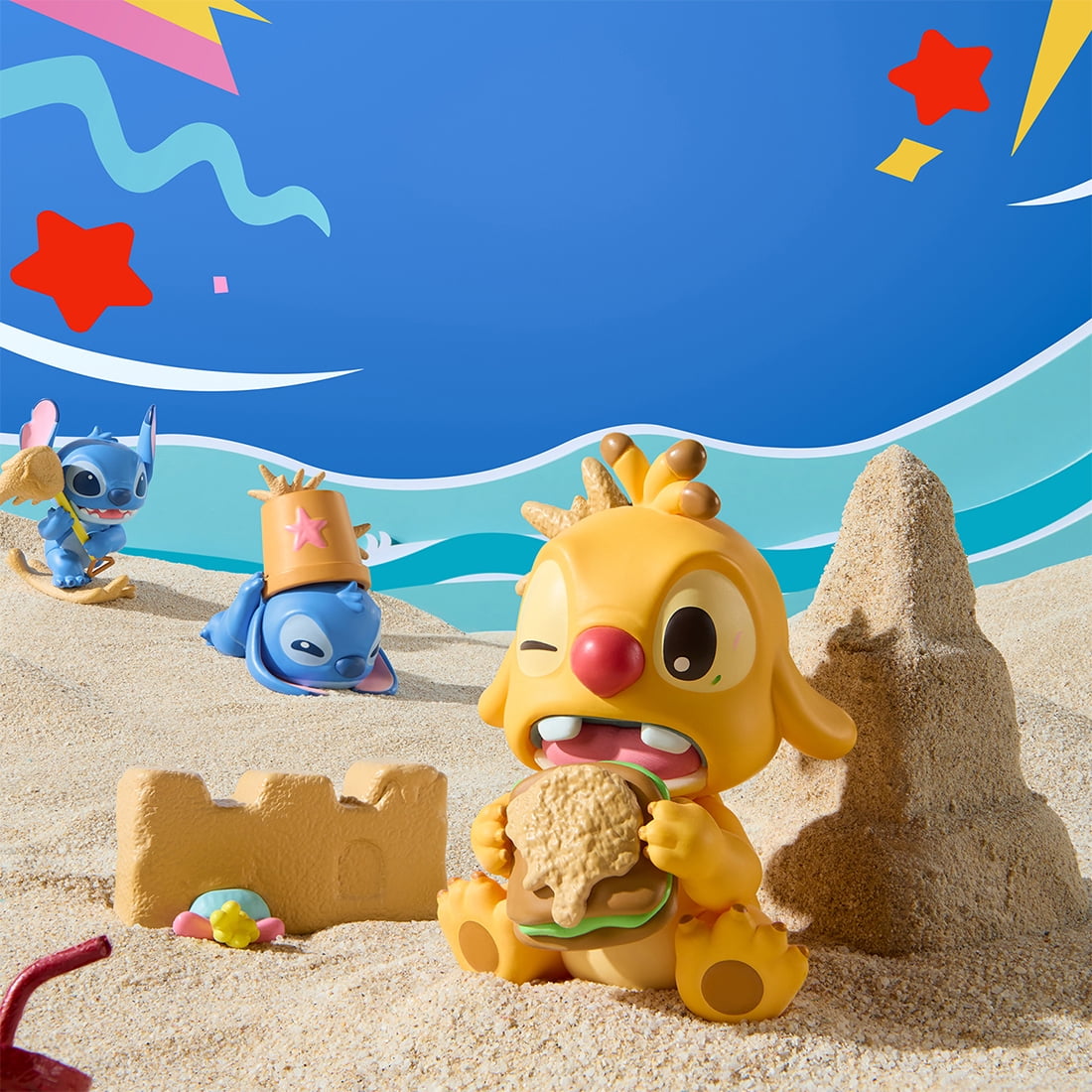 MINISO Disney Lilo & Stitch Collection Where Did Scrump Go Figure Surprise Box Random Design for Home Decor Birthday Gifts, Single Box