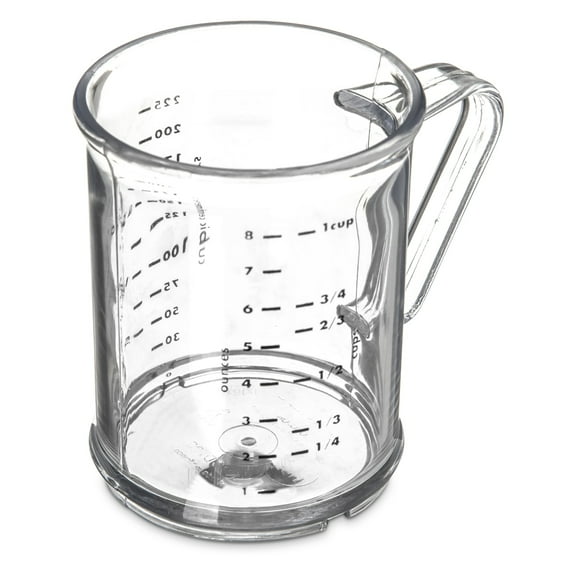 Carlisle Sanitary Maintenance B637656 431507 - Measuring Cup - Clear