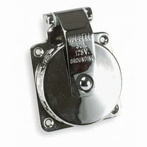 Hubbell HBL303SS 30A Inlet Round Stainless Steel