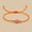 Orange, variant on Good Luck Evil Eye Handmade Braided Hamsa Bracelet Adjustable Jewelry Women Men-Red