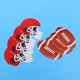 thumbnail image 3 of GOOHOCHY 1 juego de cumpleaños colorido conjunto de banner decorativo tema de fútbol Bunting bandera deportiva guirnalda creativa suministros de fiesta de cumpleaños favores, 3 of 7