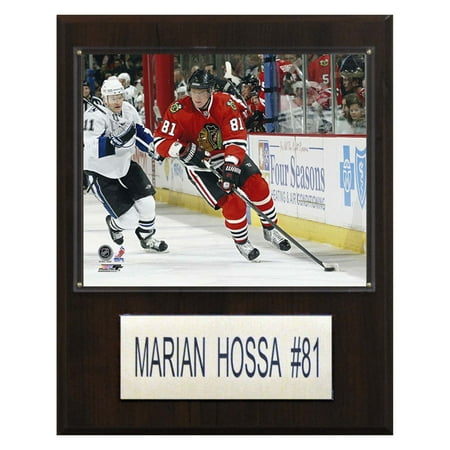 - C&I Collectables NHL 12x15 Marian Hossa Chicago Blackhawks Player Plaque