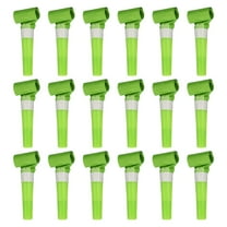 Uxcell 20 Pcs Colorful Noise Makers Plastic Party Blowers Party Favors for Birthday Parties Holiday Christmas New Years Gift Favors, Green