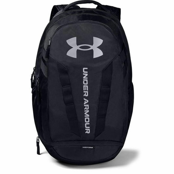 Under Armour Unisex-Adult Hustle 5.0 Backpack , Black (007)/Metallic Gold