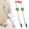 thumbnail image 2 of Flat Door Arm for Lift Up Stay Cabinet/Cupboard Lid Drop Down Hinge Tools 230Mm, 2 of 9