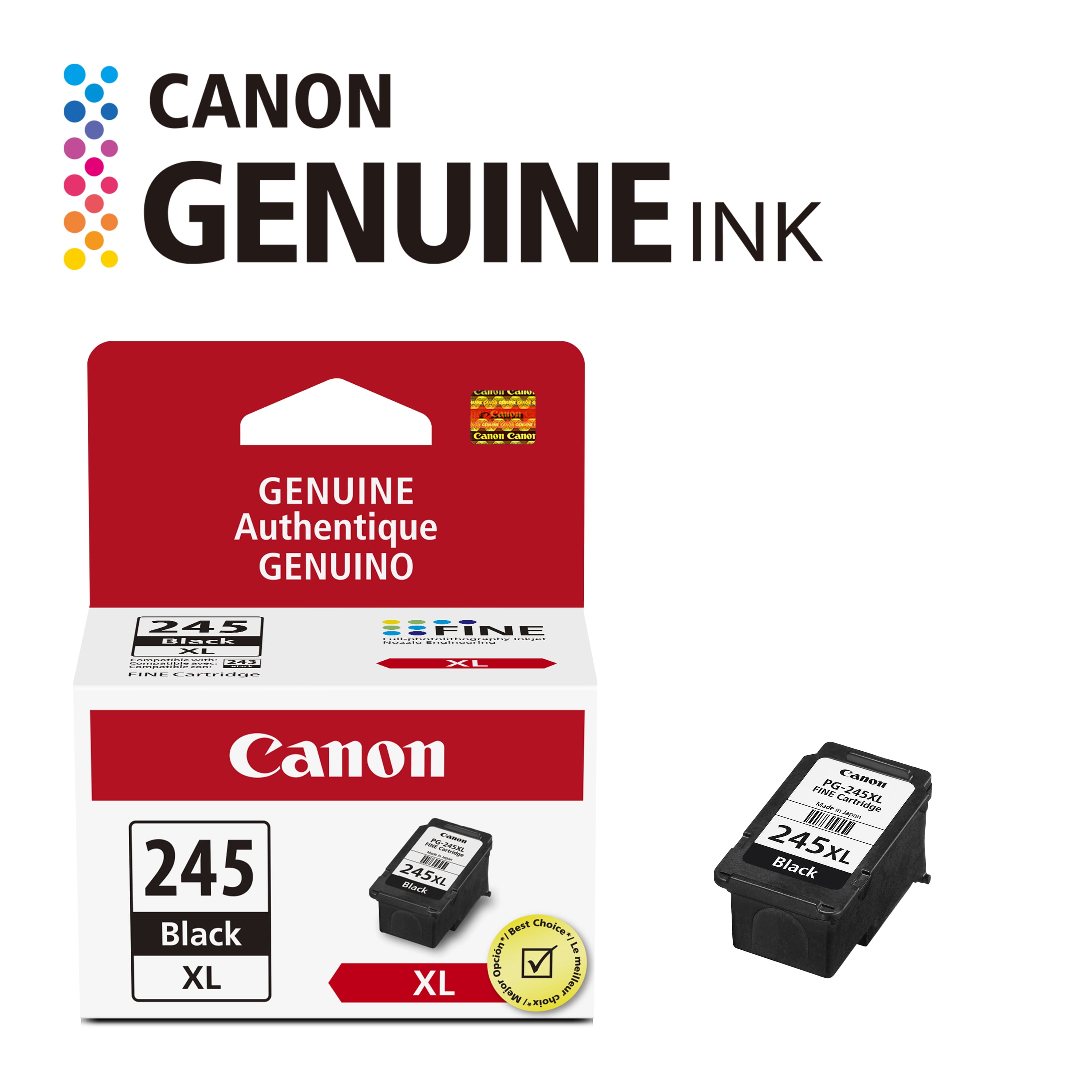 Canon PG-245 XL High Yield Black Ink Cartridge