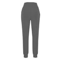 thumbnail image 6 of Dazajoo Womens Jogger Capris with Pockets Lightweight Solid Color Elastic Waist Capri Pants 2025 Summer Casual Workout Drawstring Capris,Dark Gray,XXL, 6 of 9