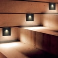 thumbnail image 3 of Lampara Empotrado En Pared Color Negro 3w Luz Calida, 3 of 5