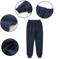 thumbnail image 2 of QUDDERR Kids Toddle Jogger Pants for Girls Boys Cotton Sweatpants with Pocket Youth Summer Thin School Uniform Trousers for 5-17 Years, 2 of 9