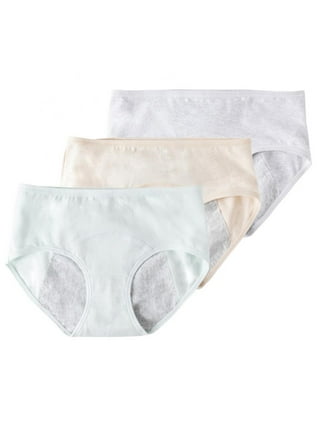 3 Pack EvaWear Teen's Women Period Panties Menstrual Heavy Flow Postpartum Incontinence  Underwear Leakproof - XL 