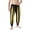 Yellow#9527, variant on Mens Baggy Linen Pants Straight Leg Pants for Men Loose Fit Elastic Waist Drawstring Patchwork Color Casual Jogger Pant With Pocket