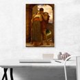 thumbnail image 2 of ARTCANVAS Wedded 1882 Canvas Art Print by Frederic Leighton - Size: 26" x 18" (0.75" Deep), 2 of 9