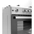 thumbnail image 4 of Premium Levella 24" Freestanding Gas Range with 4 Burners and 2.7 Cu. Ft. Oven Capacity in Stainless, 4 of 7