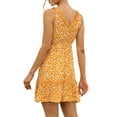 thumbnail image 2 of Gvmfive Women Summer Boho Mini Floral Dress Strappy Party Beach Sundress, 2 of 3