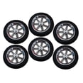 thumbnail image 2 of Ruedas de Goma de 6 Uds., Neumáticos, Ruedas de Modelo de Ciclo de Motor para Zulema Rueda de goma, 2 of 8