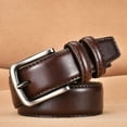 Costyle Genuine Leather Belts for Men with Alloy Buckle Mens Belt For