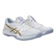 thumbnail image 3 of Tenis Asics Mujer Dama Gel Rocket 12 Blanco Dorado Voleibol blanco 4.5 MX, 3 of 9