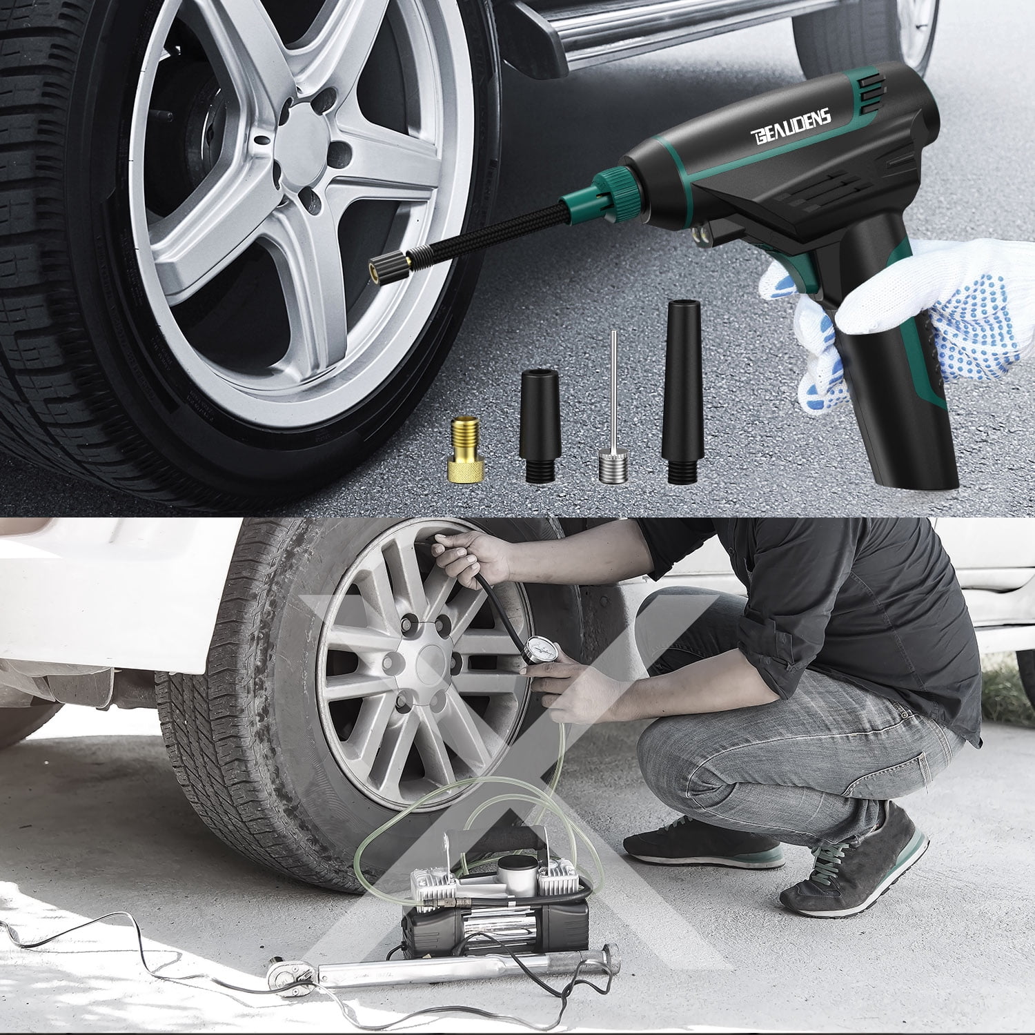 automatic car tire pump