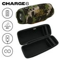 thumbnail image 2 of JBL CHARGE 6 Waterproof Portable Speaker Bundle with gSport Carbon Fiber Case (Camo), 2 of 9