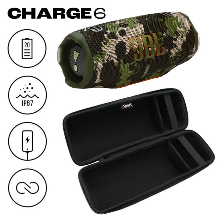 美品】JBL CHARGER 6. クアッド（迷彩柄） JBL Charge 6-BT Speaker