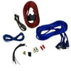 8 Gauge Amp Kit for Amplifier Install Wiring Complete RCA Cable Red 1500W