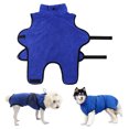 thumbnail image 1 of onlyliua Ofertas Flash Del Día Solo Online Albornoz para Mascotas de Fibra Superfina de Color Azul Absorbente y Ropa para Perros de 365 Gramos, 1 of 7