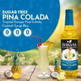 thumbnail image 2 of Syruvia Pina Colada Sugar Free Coffee Syrup No-Calorie Coffee Sauce for Coffee, Lattes, Shakes, Smoothies, Desserts, 25.4 Fl. Oz, 2 of 7