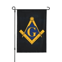 Faith Hope Charity Masonic Freemason Garden Flag 12.5 X 18 Inch Double Sided, Decorative Flag Balcony Courtyard Indoor Welcome Garden Flag