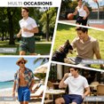 thumbnail image 5 of Pepypepy Quick-Dry Gym Shorts for Men with Zipper Pocket, Athletic Workout Shorts, Size S-XXL, 5 of 6