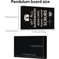 thumbnail image 2 of MDF Wall Art Canvas Print Wall Painting Home Decorations Rectangle with Word Black Heart Pattern 150x100x38mm DIY, 2 of 5