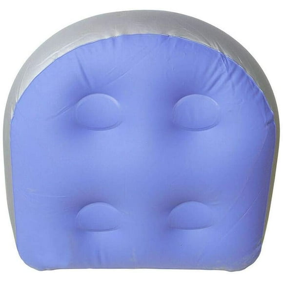 Spa and Hot Tub Booster Seat Pad with Suction Cup, Back Support Bath Spa Pad Soft Inflatable Booster Seat, for Hot Tub & Spa