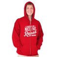 thumbnail image 5 of Another Nice Day Ruined Funny Work Unisex Plus Size Zip Hoodie Brisco Brands 4X, 5 of 6