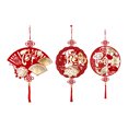 thumbnail image 3 of Wosthever Juego de 2 decoraciones con estilo Chuc Mung Nam Moi, con decoraciones de año nuevo vietnamita para el hogar con Tet vietnamita 2025 Kits de decoración para fiestas A, 3 of 5