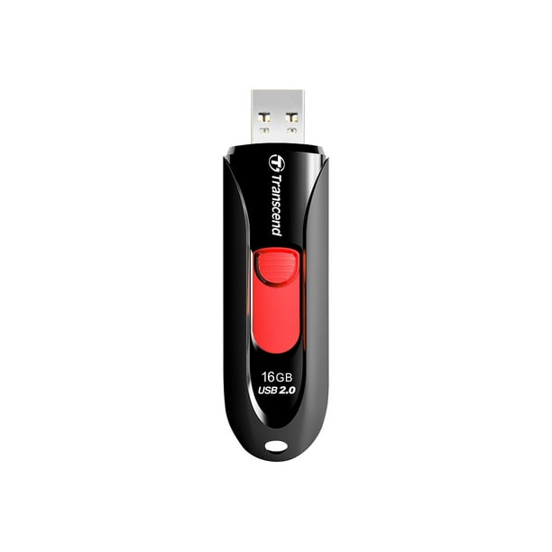 Transcend JetFlash 590 - Lecteur flash USB - 16 GB - USB 2.0 - USB 2.0