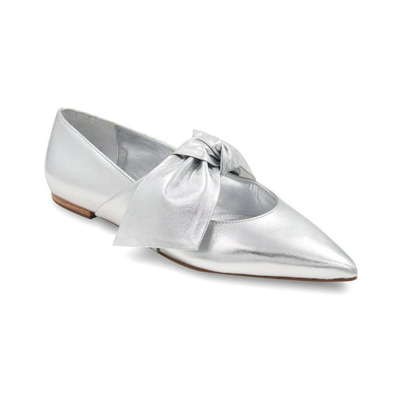 BCBGMAXAZRIA Prely Leather Flat, 7.5