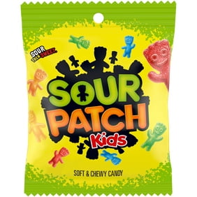 SOUR PATCH KIDS Original Soft & Chewy Candy, 3.6 oz Peg Bag