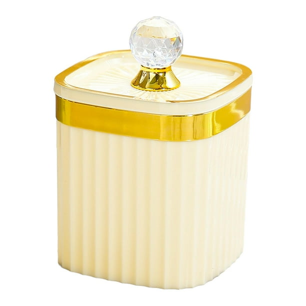 Recipiente para Nueces de Café, Recipiente para Alimentos de Cocina, Tarro de Almacenamiento Hermético con Tapa para Nueces, Café, Pasta, Especias, Ha Amarillo