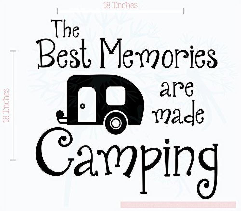 Home Where The Happiest Memories Are Made Vinyl Decal Wall Sticker Words Letters 