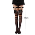 thumbnail image 2 of Thigh High Stockings Silicone Stay Up Semi Sheer Pantyhose For Women Nylon Stockings And Garter Belt Set Tights Women Control Top plus Thigh High Stockings Non Fishnet Women Wool Pantyhose for Women, 2 of 7