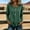 Green, variant on Womens Plus Size Shirts Collared T Shirts Long Sleeve Comfy Pullover Tops for Juniors