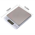thumbnail image 3 of Heliisoer 0.1Gram Precision Jewelry Electronic Digital Weight Pocket Scale 2000g, 3 of 7