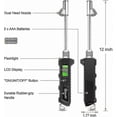 thumbnail image 2 of 2025 Digital Tire Pressure Gauge 230 Psi Heavy Duty Dual Head Stainless Steel Made For Truck And Rv With Backlit Lcd And Flashlight, 2 of 4