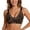 Brown, variant on Comfort Seamless Push-Up Jelly Bra for Everyday Leisure with Adjustable Straps and Leopard Pattern in Bra