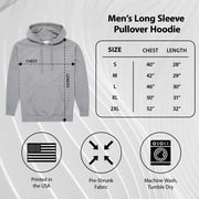 Case IH Front And Back - Mens Pullover Hoodie