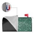 thumbnail image 5 of Xecao Green Christmas for Mailbox Cover with Magnetic Strips, Waterproof and Sunscreen, Adds a Decorative Touch to Your Garden Yard., 5 of 9