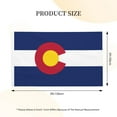 thumbnail image 3 of Flag Of Colorado Flags 3 X 5 Foot Printed Bright And Vivid Colors Flag With Two Grommets, 3 of 7